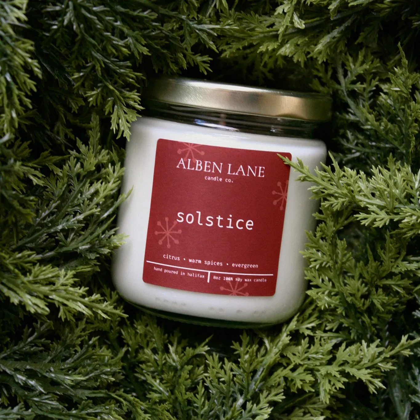 Alben Lane Solstice Candle 8oz