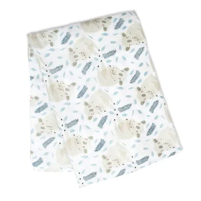 Lulujo Classic Muslin Swaddle Blanket XL Koala