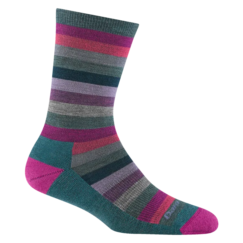 Darn Tough 1644W Mystic Stripe Crew Light Cushion Darn Tough 1644W Mystic Stripe Crew Light Cushion