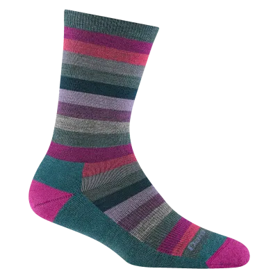 Darn Tough 1644W Mystic Stripe Crew Light Cushion Darn Tough 1644W Mystic Stripe Crew Light Cushion