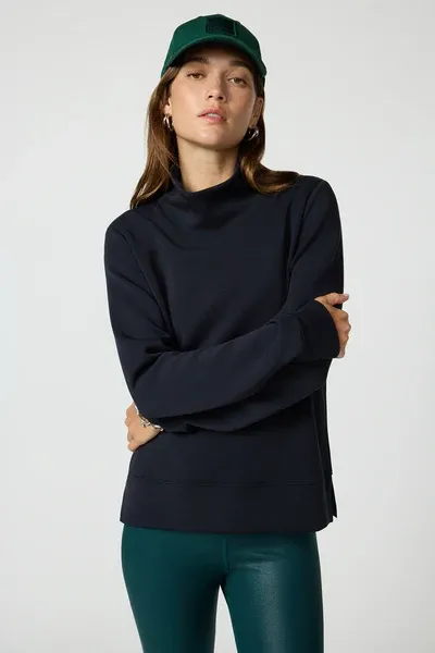 MPG Dreamweave Mock Neck Sweatshirt