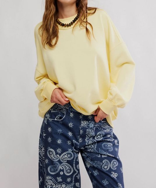 Free People Palm Springs Turtle Banana Cream