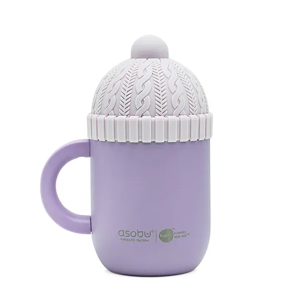 Asobu Happy Hats Mug Purple