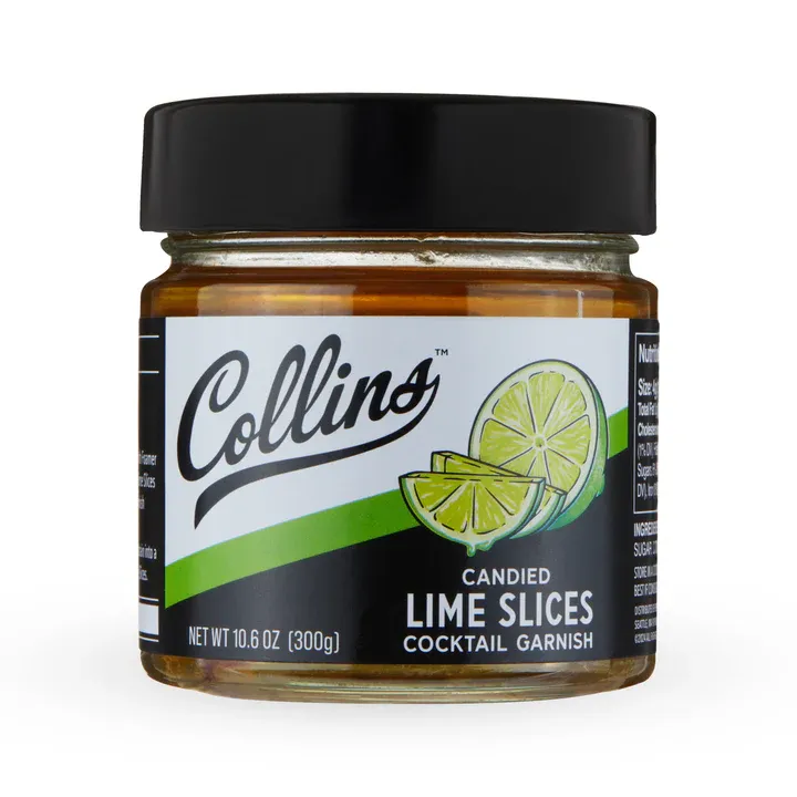 Collins Candied Lime Slices Collins Candied Lime Slices