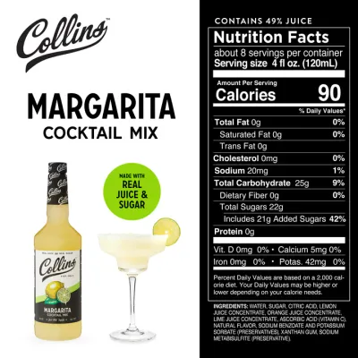 Collins Margarita Cocktail Mix