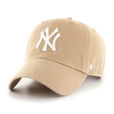 New York Yankees '47 Clean Up Cap Khaki