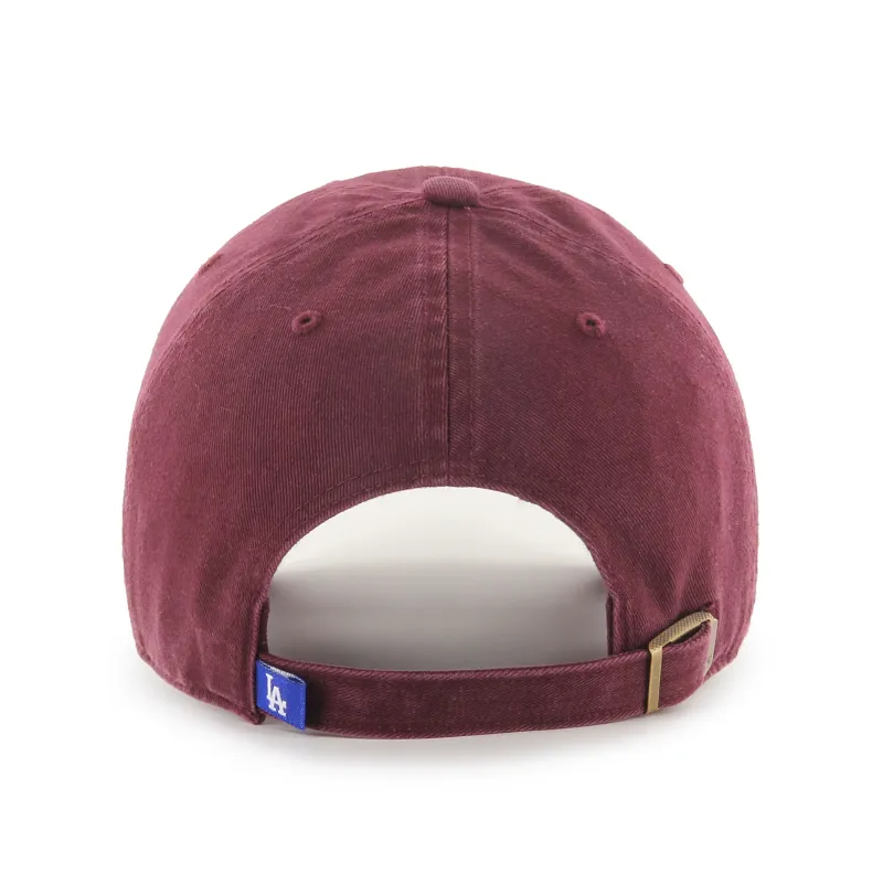 Los Angeles Dodgers '47 Clean Up Cap Dark Maroon