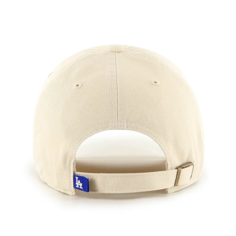 Los Angeles Dodgers '47 Clean Up Cap Natural Black