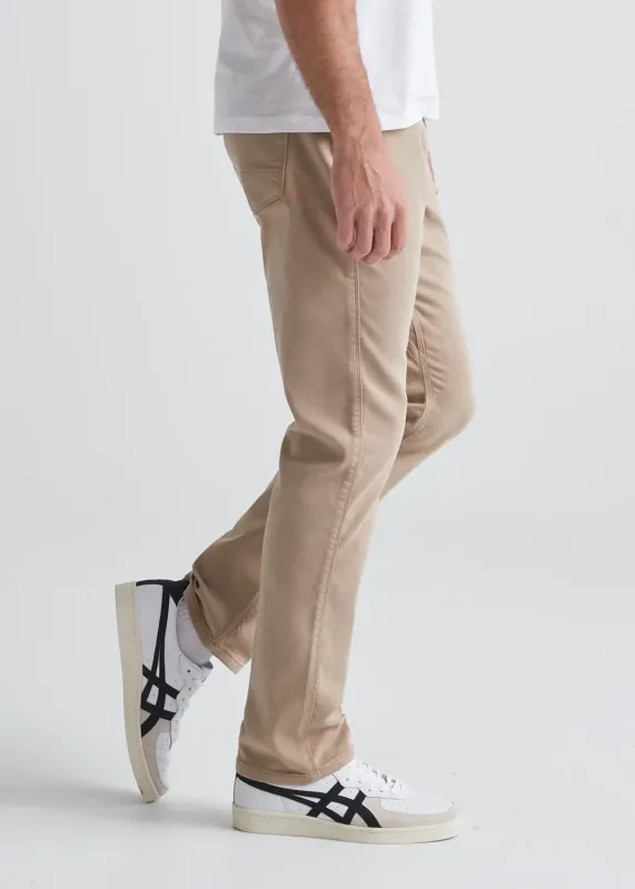 DUER No Sweat Relaxed Taper Desert Khaki