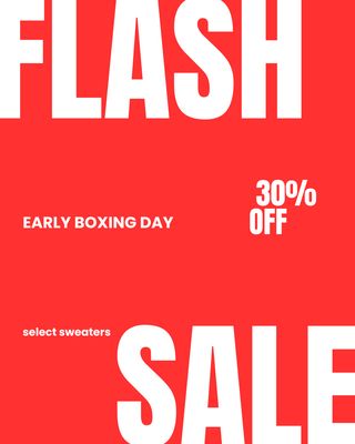 EARLY BOXING DAY SALE