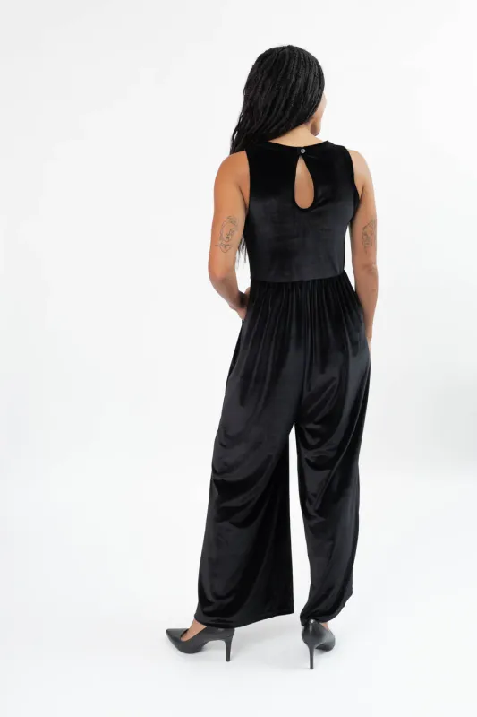 Smash + Tess Velvet Gina Romper