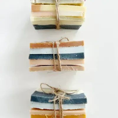 Soak Bath Co Soap Sample Stacks