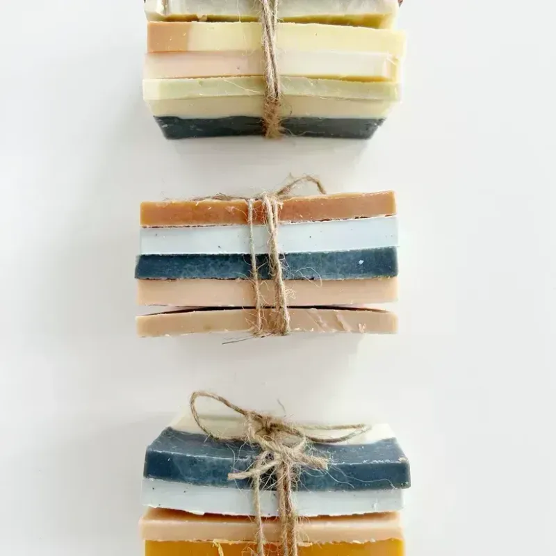 Soak Bath Co Soap Sample Stacks