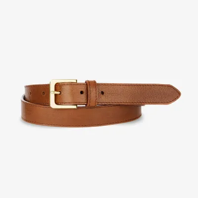 Brave Millie Belt Tan Vachetta Gold