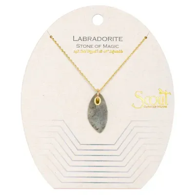 Scout Organic Stone Necklace Labradorite