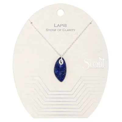 Scout Organic Stone Necklace Lapis
