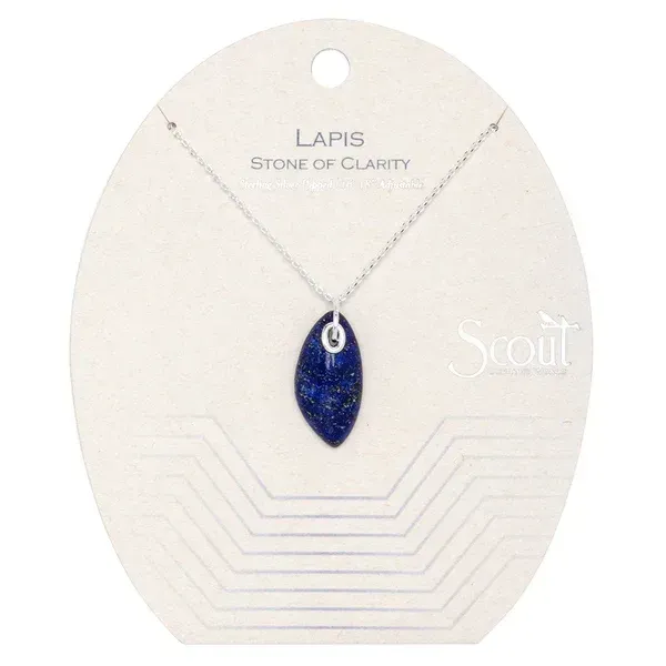 Scout Organic Stone Necklace Lapis