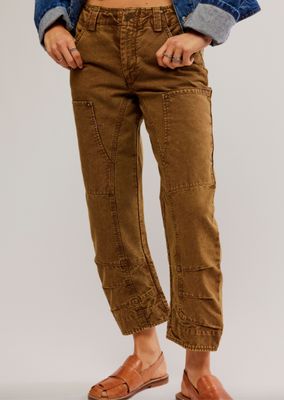 Free People Supersonic Slim Pant Breen