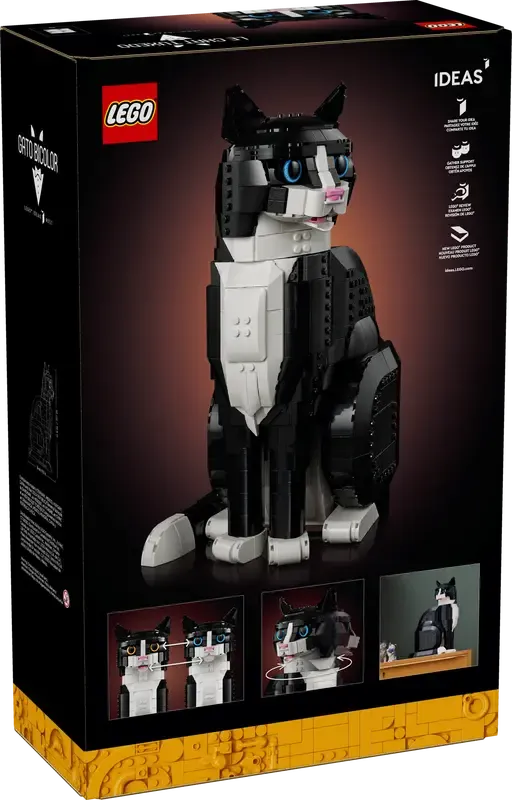 Lego 21349 Ideas Tuxedo Cat