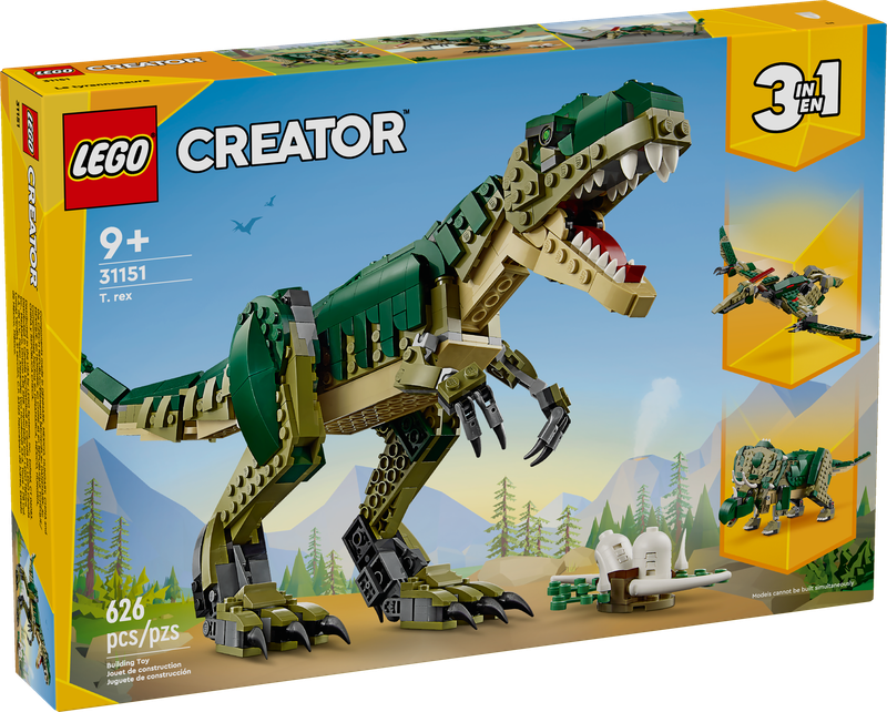 Lego 31151 Creator 3-in-1 T-Rex