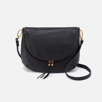 HOBO Fern Fold Messenger Black