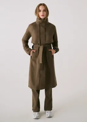 Lole Alize Trench Coat Mocha