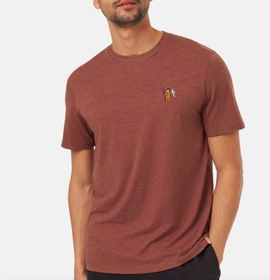 Ten Tree M Sasquatch T-Shirt Mesa Red Fishing