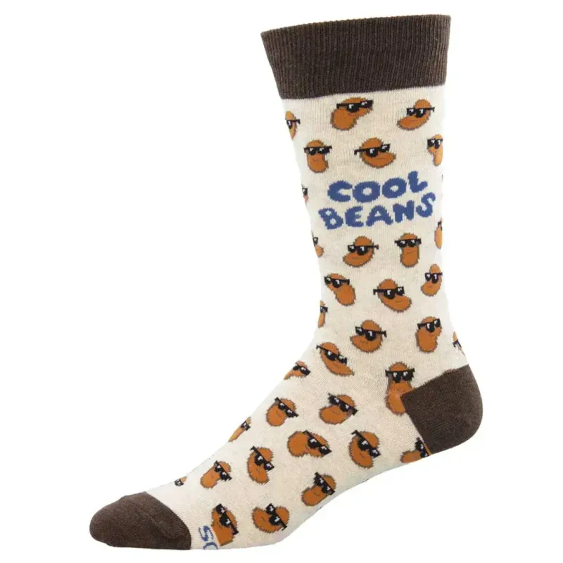 Socksmith Cool Beans Ivory Heather M