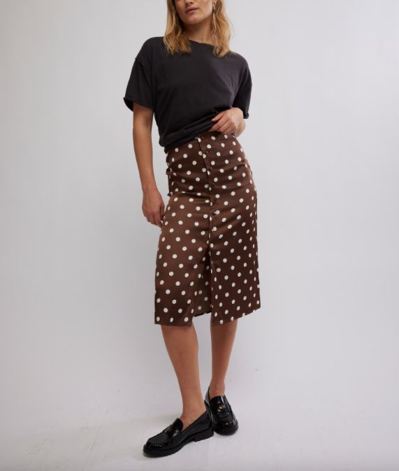 Free People Analise Printed Pinecone Polka Dot