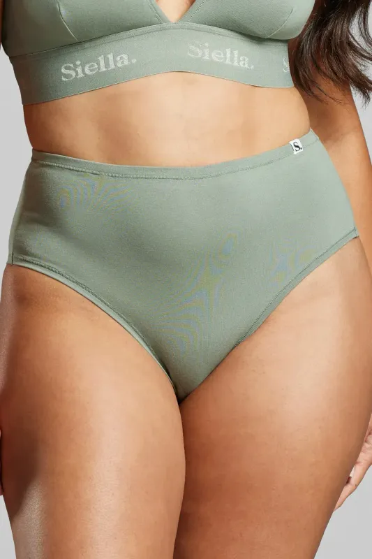 Siella Organic High Waist Panty