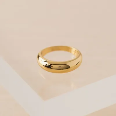 Lover's Tempo Demi Fine Dome Ring