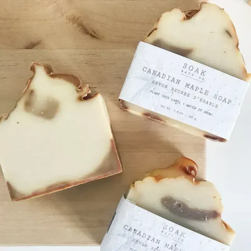 Soak Bath Co Canadian Maple Soap Bar