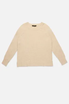 Deluc Lorraine Sweater Ecru Melange