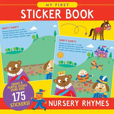Peter Pauper My First Sticker Book Nursery Rhymes