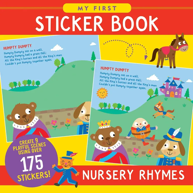 Peter Pauper My First Sticker Book Nursery Rhymes