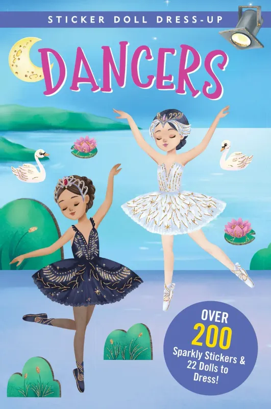 Peter Pauper Sticker Doll Dress Up Book Dancers