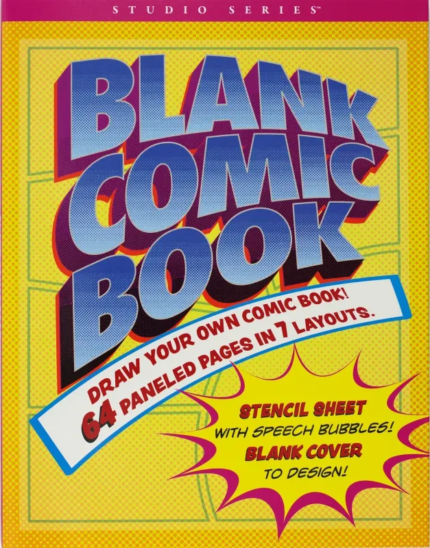 Peter Pauper Blank Comic Book