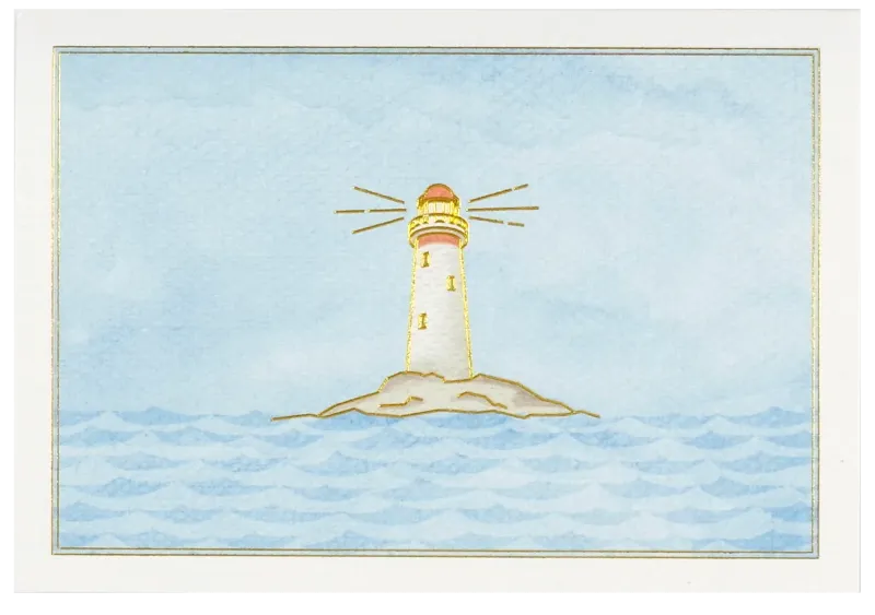 Peter Pauper Note Card Lighthouse