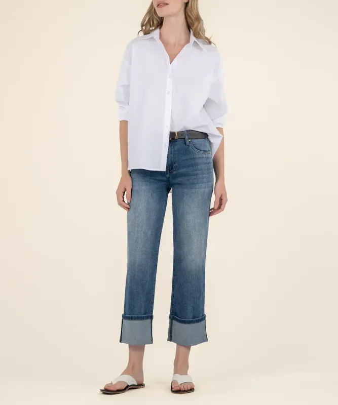 Kut From The Kloth Charlotte High Rise Roll Up Ser