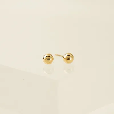 Lover's Tempo 5mm Ball Gold Filled Stud