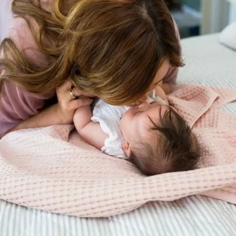 Lulujo Waffle Blanket