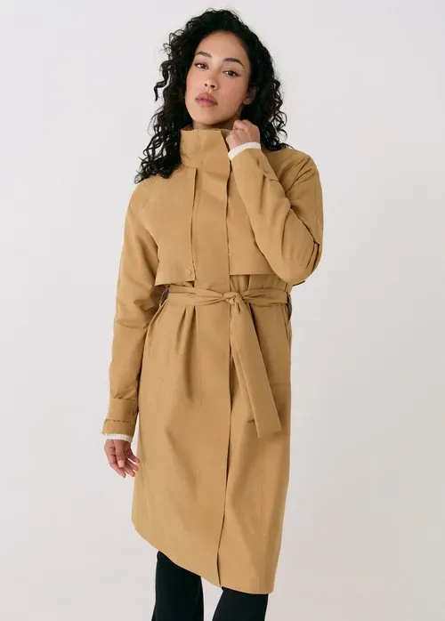 Lole Alize Trench Coat Carmel