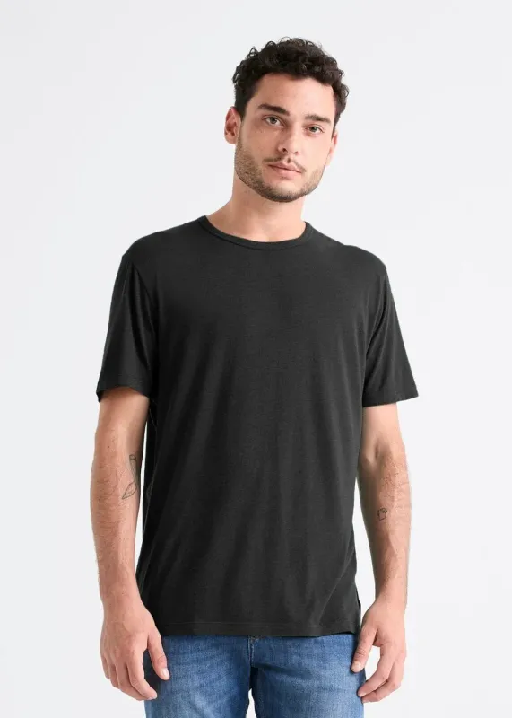 DUER PurePima Tee Black