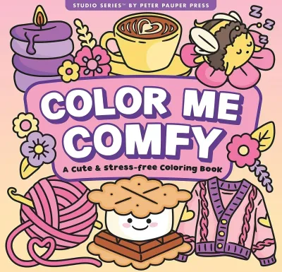 Peter Pauper Coloring Book Color Me Comfy