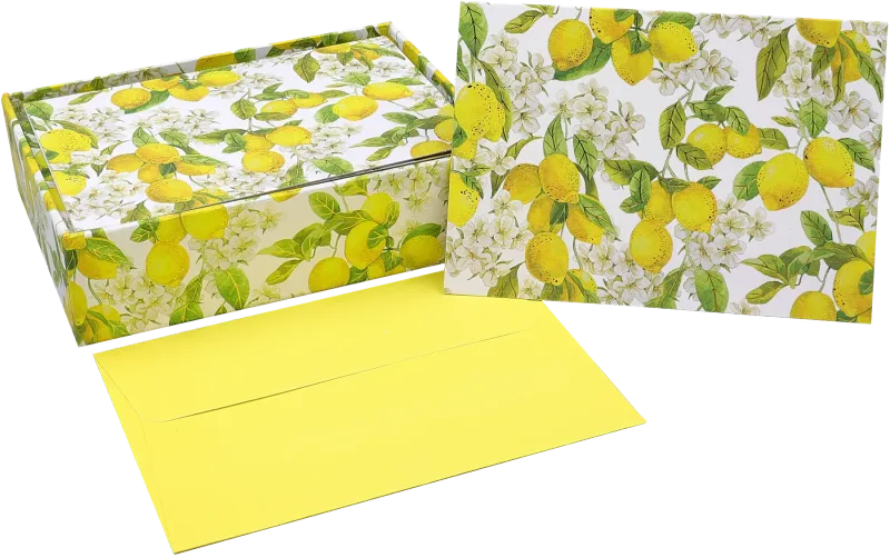 Peter Pauper Note Card Amalfi Lemons