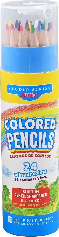 Peter Pauper Colored Pencils Set/24