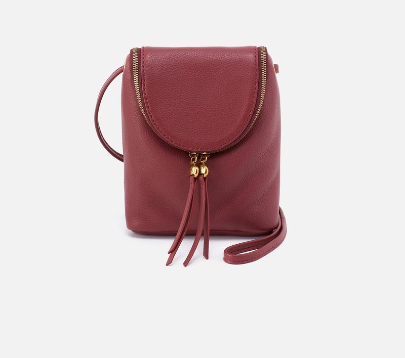 HOBO Fern Crossbody Red Pear