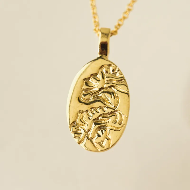 Lover's Tempo Demi-Fine Birthday Flowers Necklace