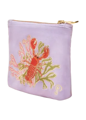 Powder Mini Pouch Lobster Buddies Lavender