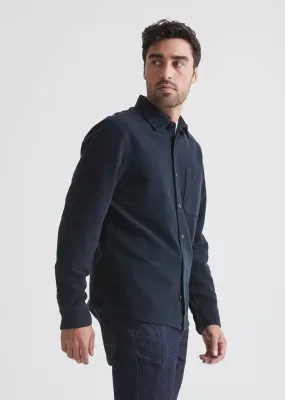 DUER No Sweat Moleskin Shirt Navy